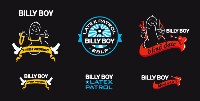 Logos Pormotionaktion BILLY BOY BILLY BOY Design
